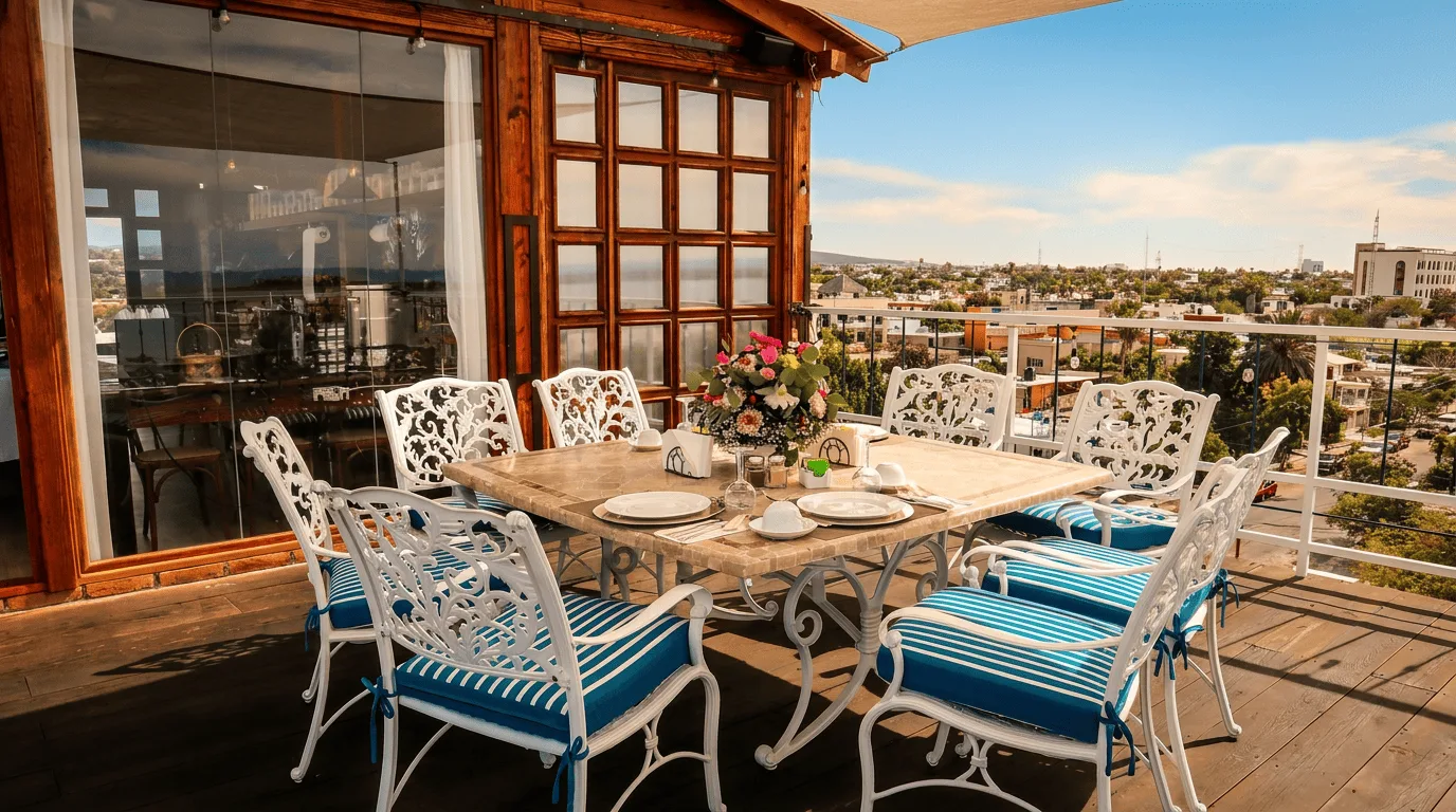 Terraza panorámica La Paz